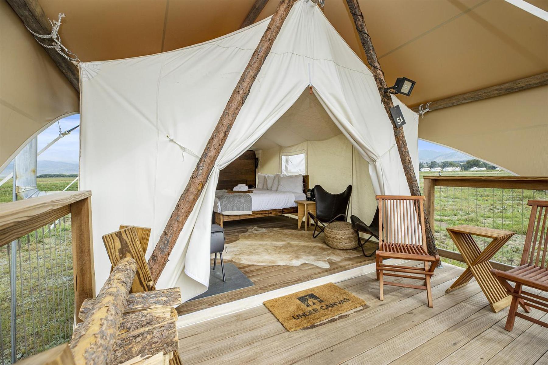 Under Canvas North Yellowstone - Paradise Valley Livingston Bagian luar foto