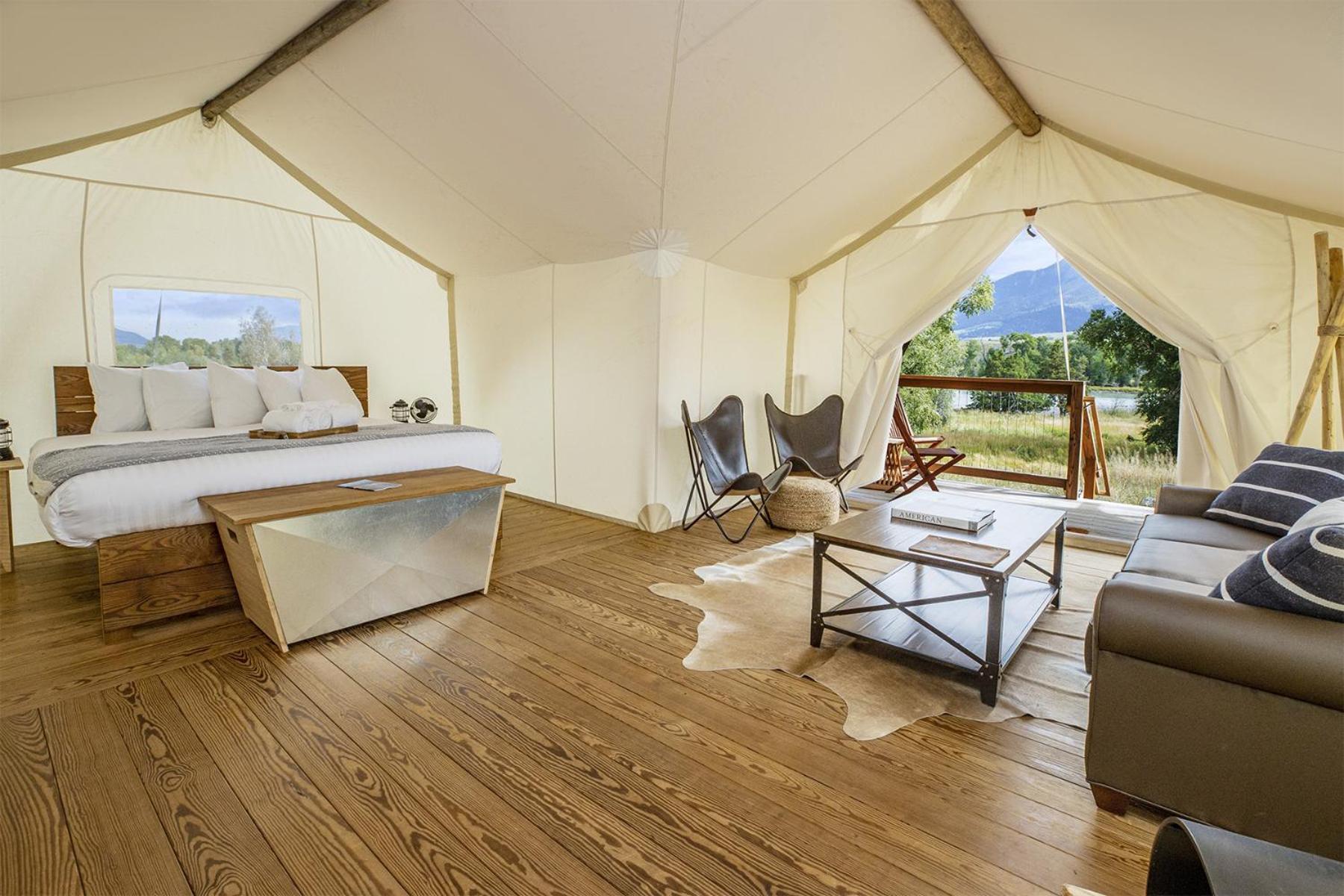 Under Canvas North Yellowstone - Paradise Valley Livingston Bagian luar foto