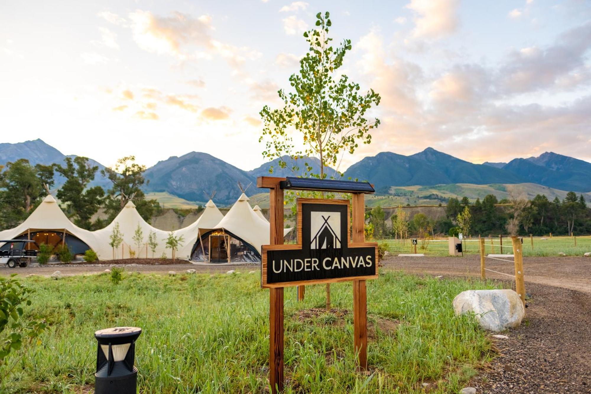 Under Canvas North Yellowstone - Paradise Valley Livingston Bagian luar foto