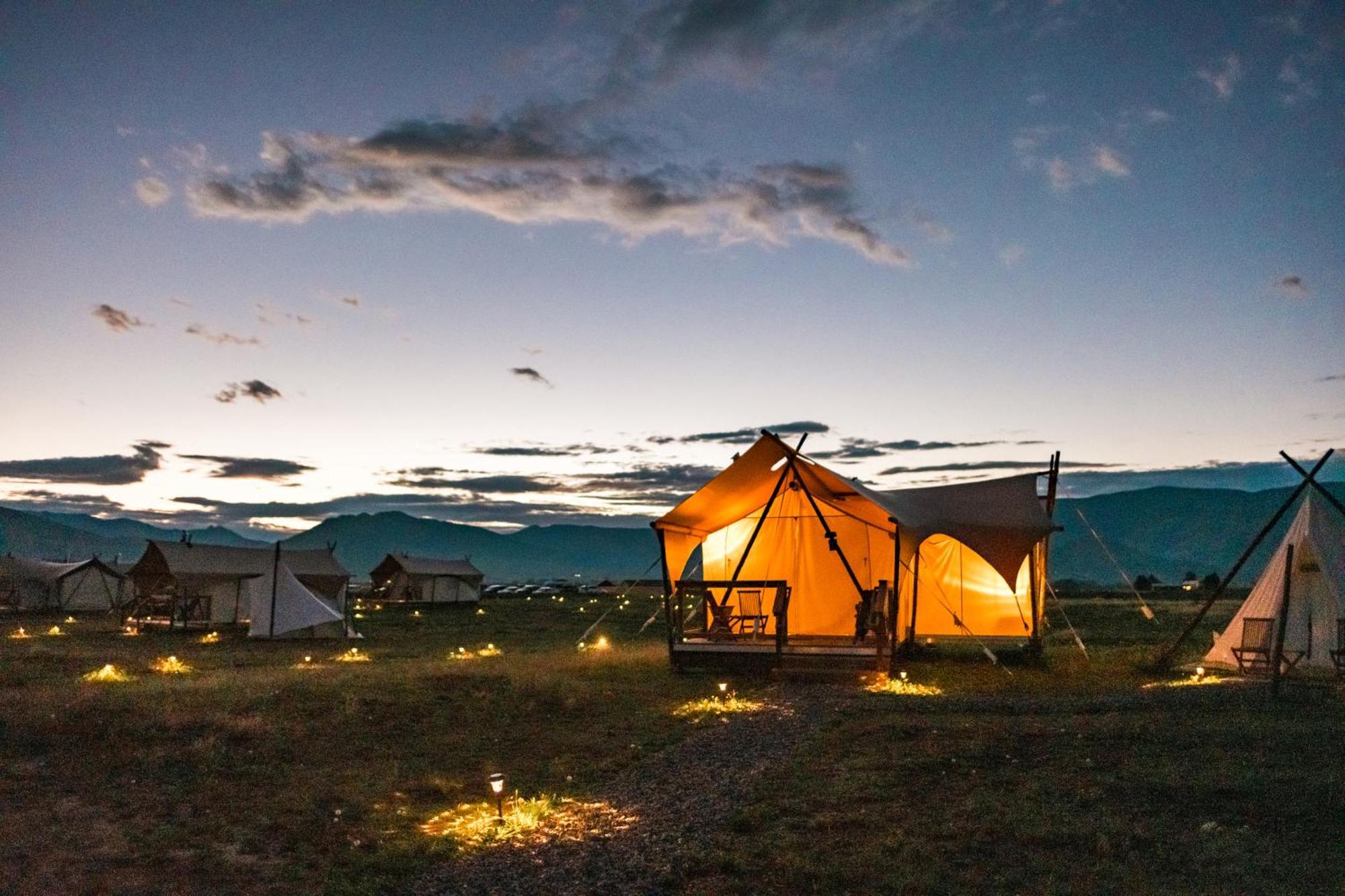 Under Canvas North Yellowstone - Paradise Valley Livingston Bagian luar foto