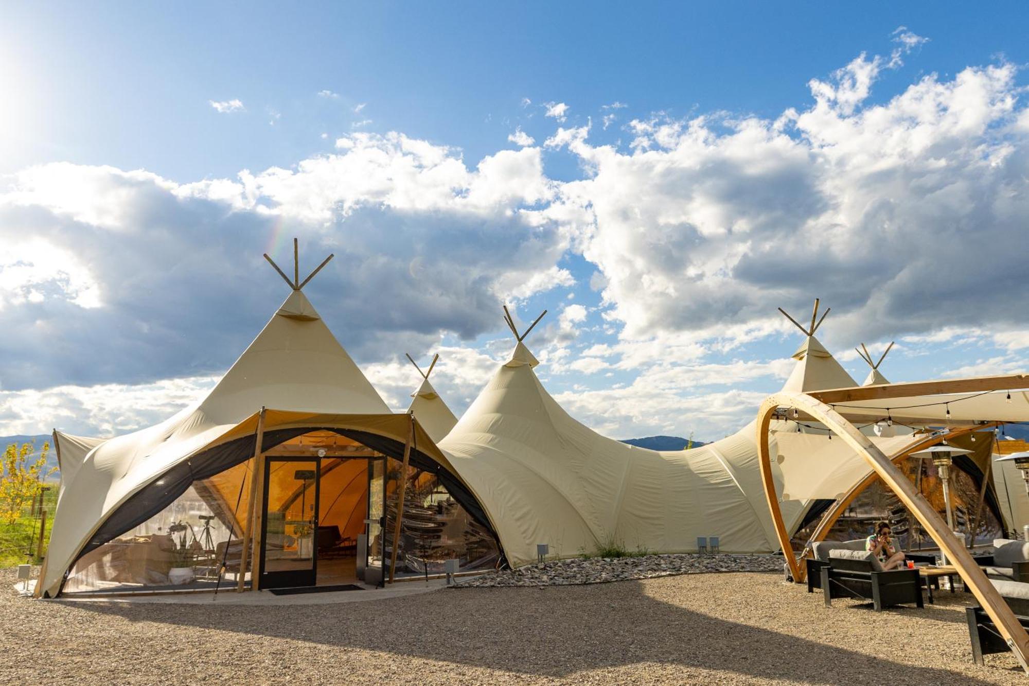 Under Canvas North Yellowstone - Paradise Valley Livingston Bagian luar foto
