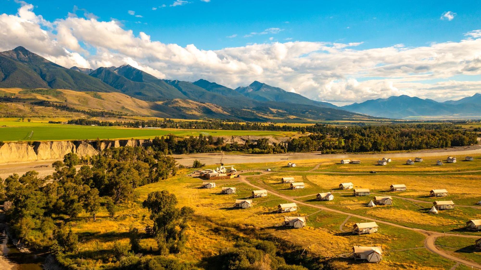 Under Canvas North Yellowstone - Paradise Valley Livingston Bagian luar foto