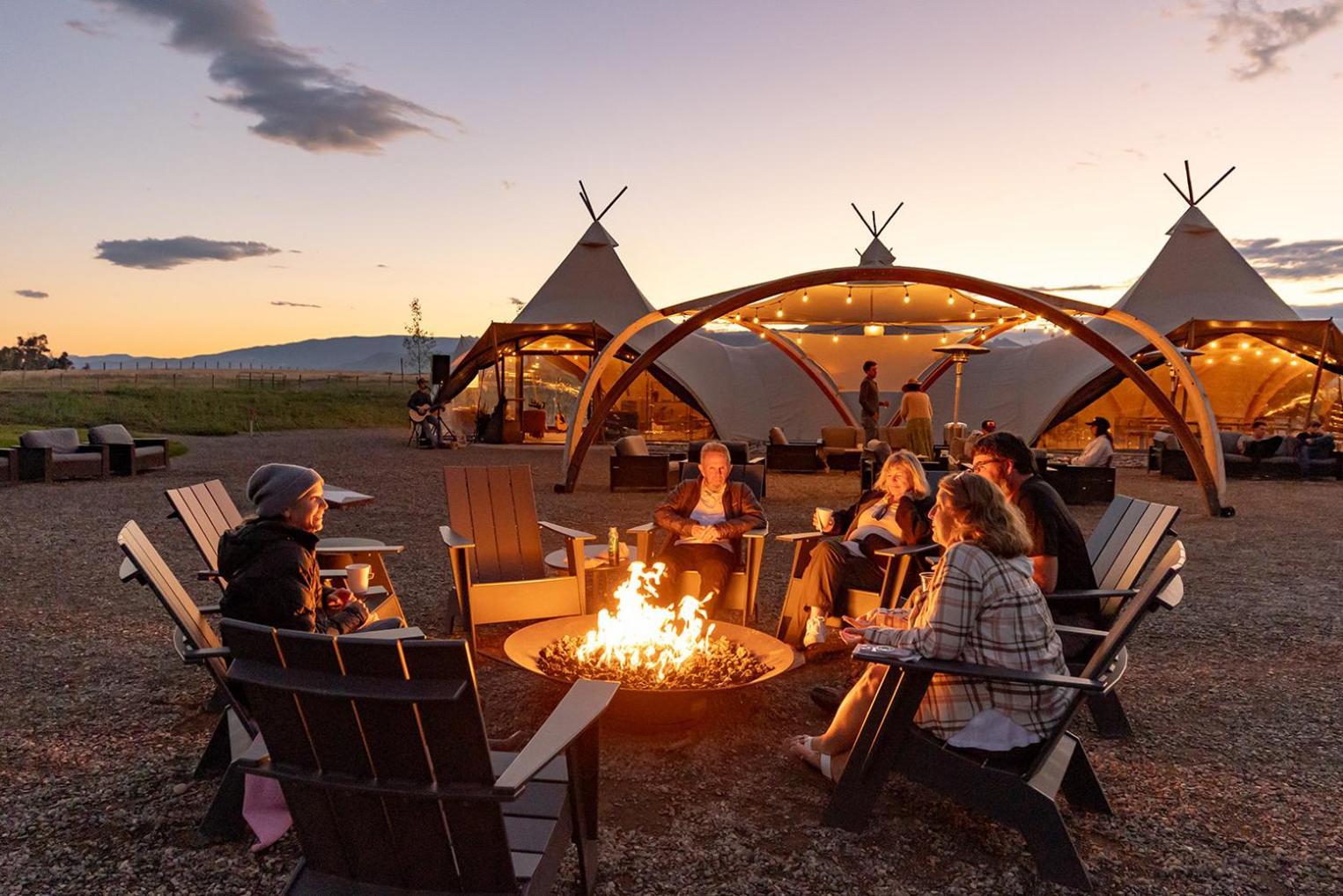 Under Canvas North Yellowstone - Paradise Valley Livingston Bagian luar foto