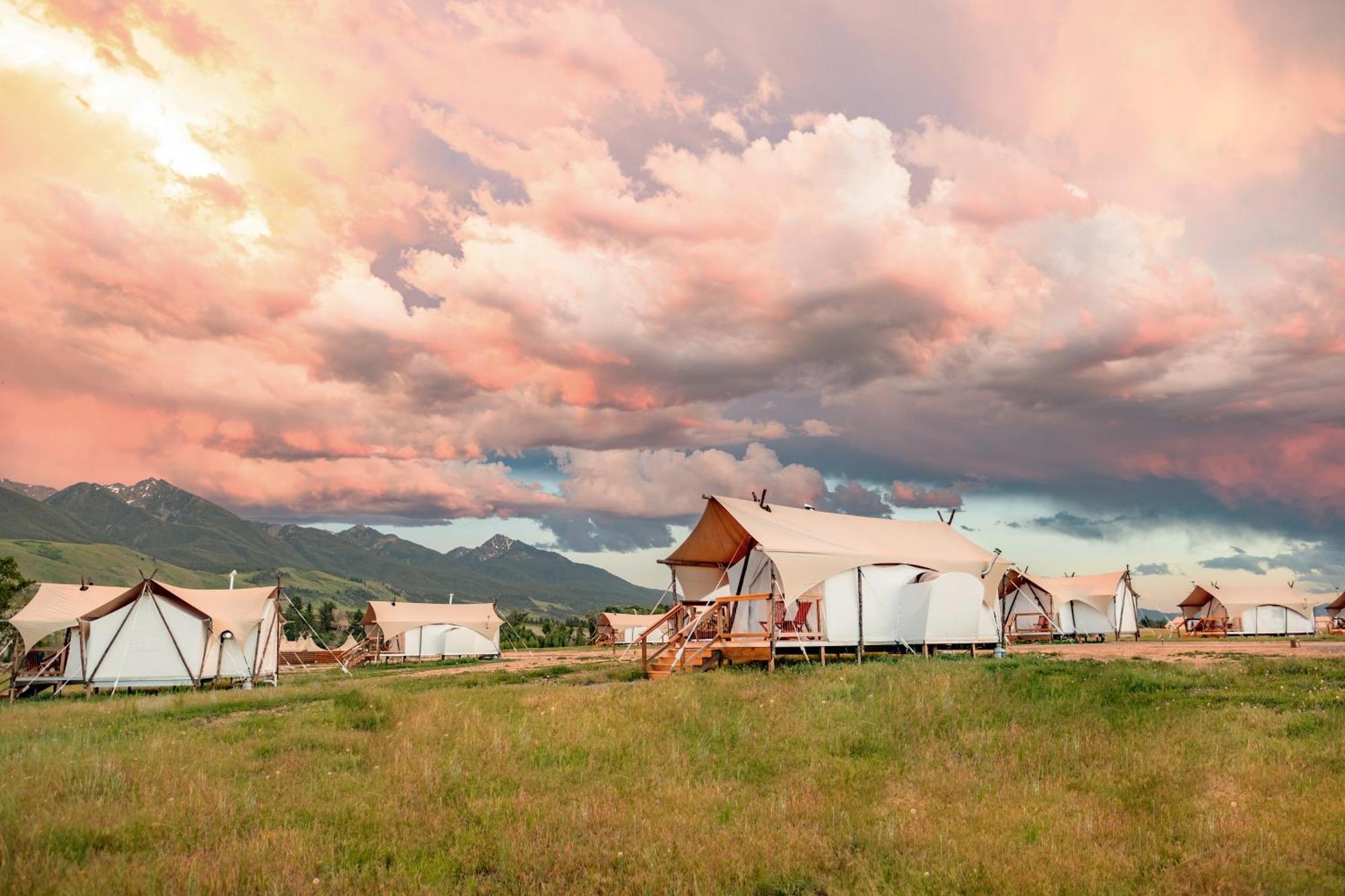 Under Canvas North Yellowstone - Paradise Valley Livingston Bagian luar foto