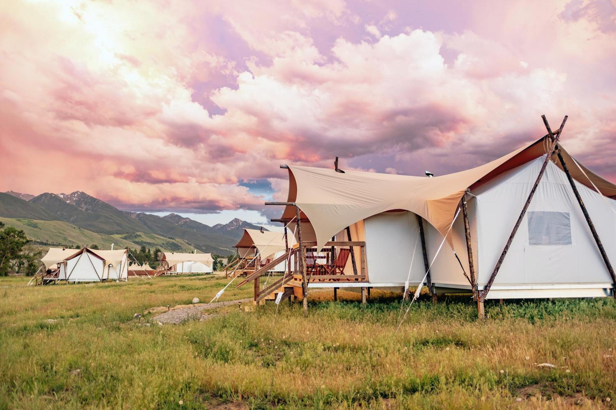 Under Canvas North Yellowstone - Paradise Valley Livingston Bagian luar foto