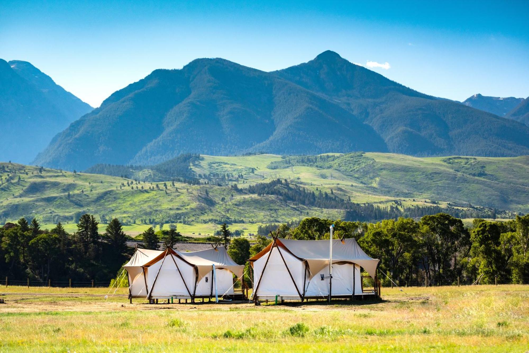 Under Canvas North Yellowstone - Paradise Valley Livingston Bagian luar foto